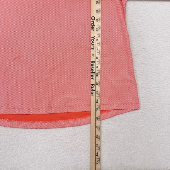 Columbia Hoodie Sweatshirt Womens Size Medium Orange Tidal Deflector Pullover - Picture 9 of 9